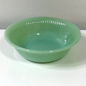 FIRE KING Jadeite Green, Ribbed Dessert Bowl